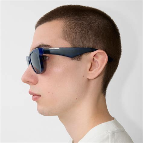 burberry lunette soleil homme|Arch Facet Sunglasses in Dark blue .